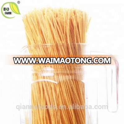 High protein organic gluten free soybean spaghetti pasta